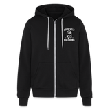 Unisex Full Zip Hoodie - black