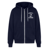 Unisex Full Zip Hoodie - navy