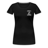 Women’s Premium T-Shirt (Logo) - black