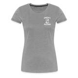 Women’s Premium T-Shirt (Logo) - heather gray