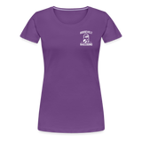 Women’s Premium T-Shirt (Logo) - purple