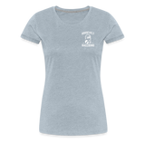 Women’s Premium T-Shirt (Logo) - heather ice blue