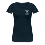 Women’s Premium T-Shirt (Logo) - deep navy