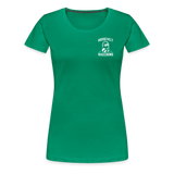 Women’s Premium T-Shirt (Logo) - kelly green