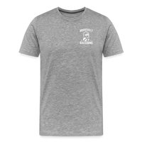 Men's Premium T-Shirt (Logo) - heather gray