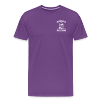Men's Premium T-Shirt (Logo) - purple