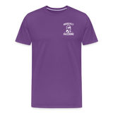 Men's Premium T-Shirt (Logo) - purple