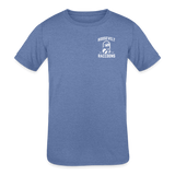 Kids' Tri-Blend T-Shirt - heather blue