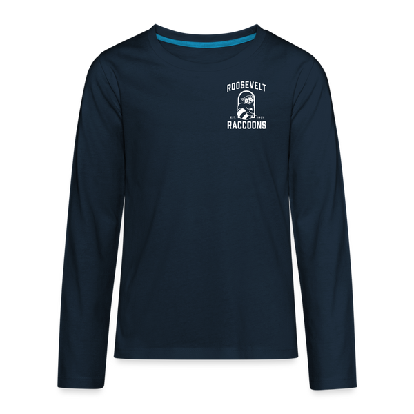 Kids' Premium Long Sleeve T-Shirt - deep navy