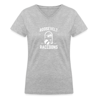 Women's V-Neck T-Shirt (aka "The Tina") - gray