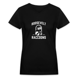 Women's V-Neck T-Shirt (aka "The Tina") - black