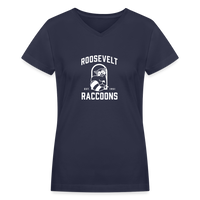 Women's V-Neck T-Shirt (aka "The Tina") - navy
