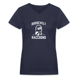 Women's V-Neck T-Shirt (aka "The Tina") - navy